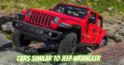 cars that are similar to jeep wrangler